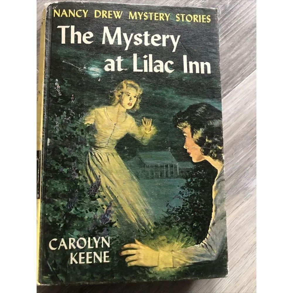 Nancy Drew Series 04: the Mystery at Lilac Inn by Carolyn Keene 1961 Hard Cover